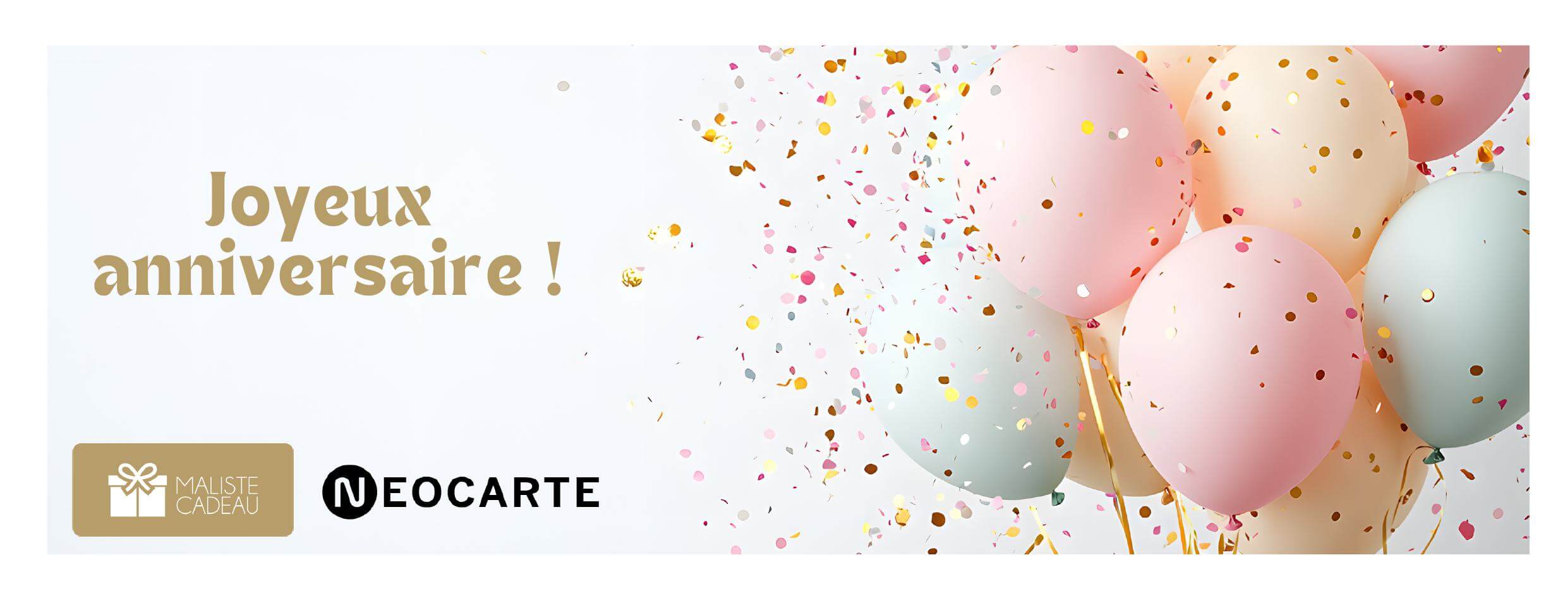 Anniversaire confettis
