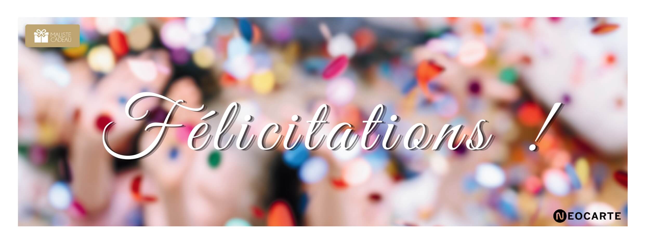 COUV FELICITATIONS